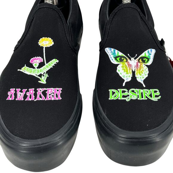 Vans Awaken Desire Glow In The Dark Women's SZ 7.5 Stackform Sneakers Slip On - Picture 6 of 10